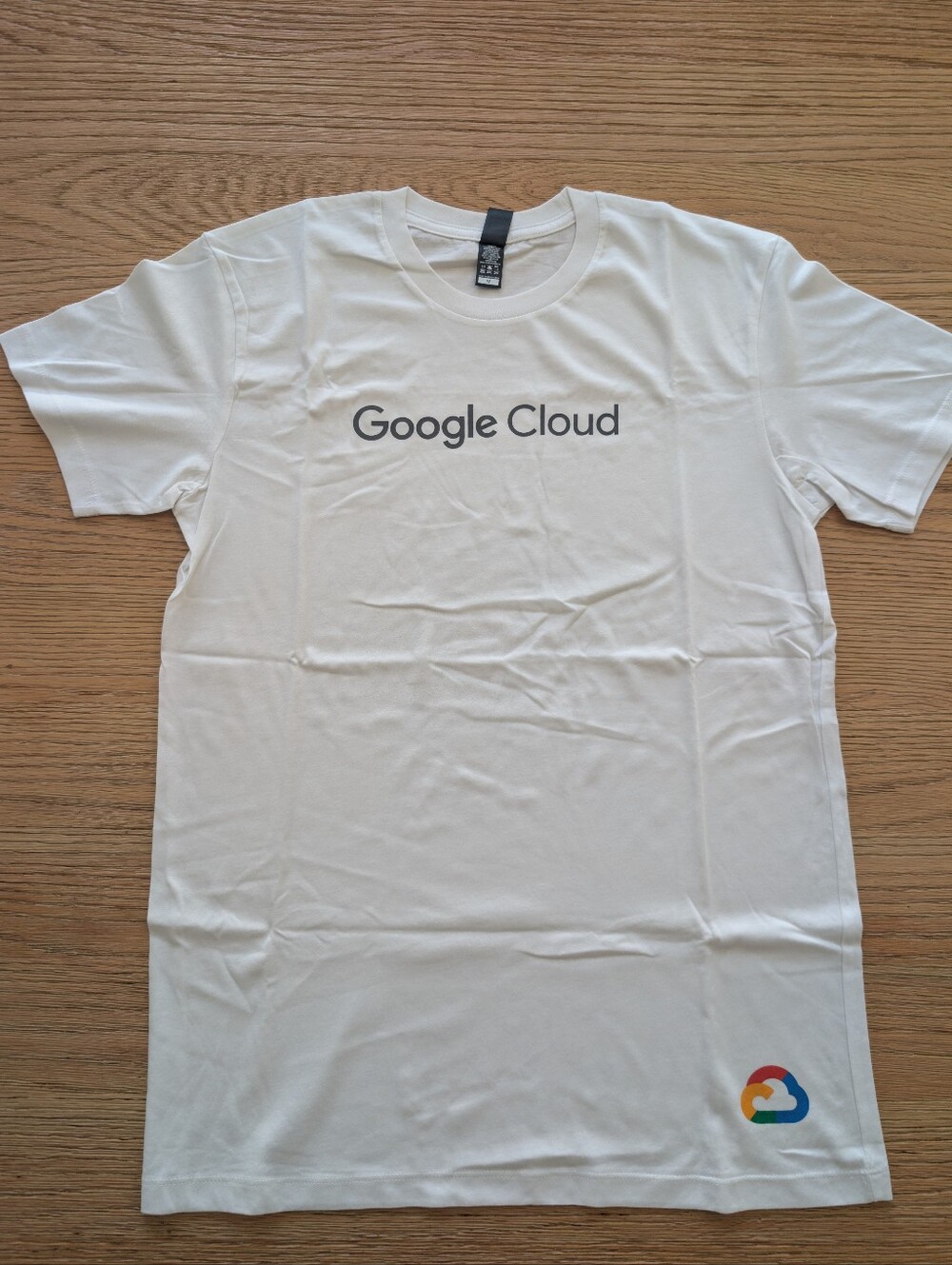 Google Cloud white t-shirt